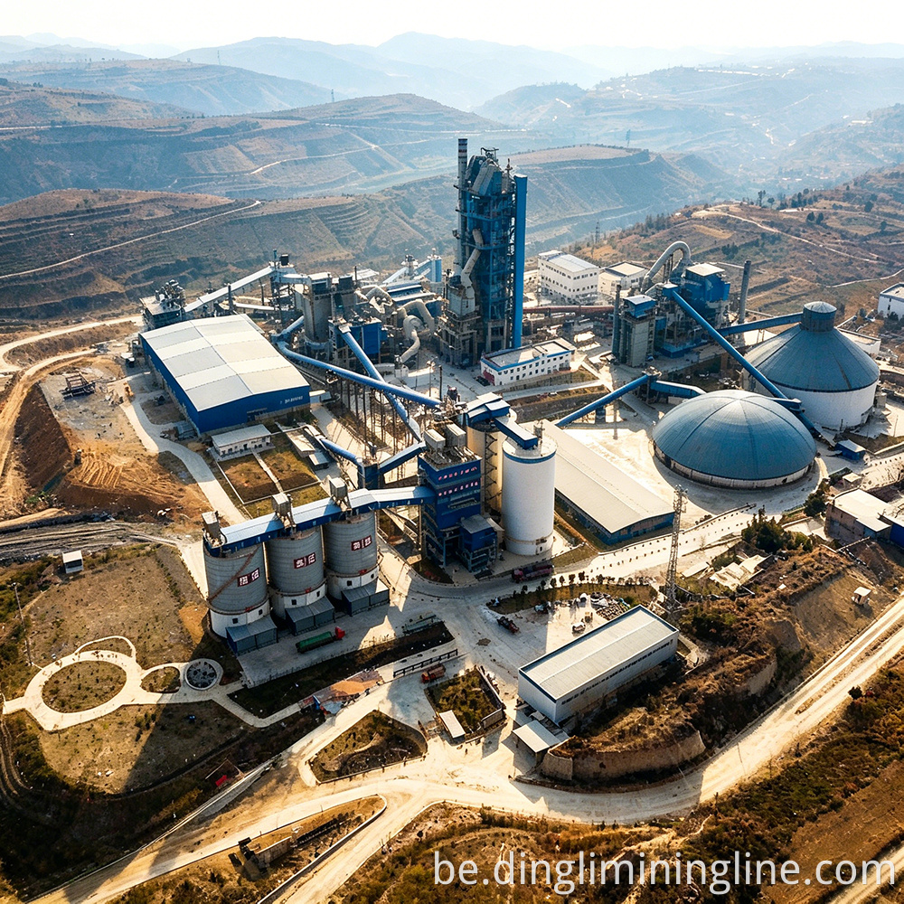 fully enclosed dust-free aggregate line